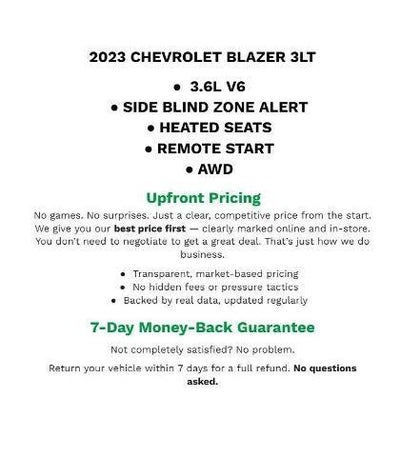 2023 Chevrolet Blazer 3LT