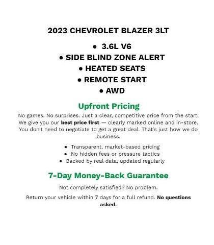 2023 Chevrolet Blazer 3LT