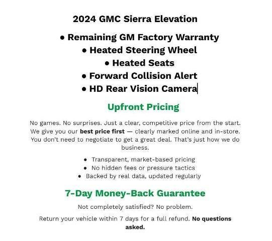 2024 GMC Sierra 1500 Elevation