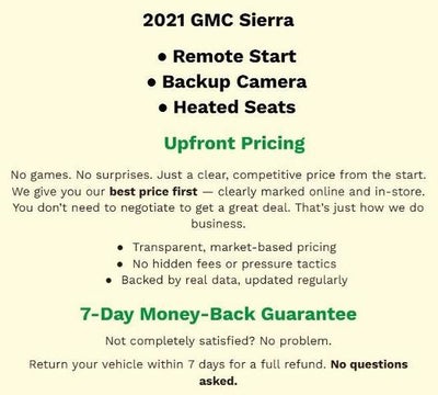 2021 GMC Sierra 1500 Elevation