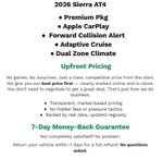 2026 GMC Sierra 1500 AT4