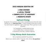 2022 Nissan Sentra SR