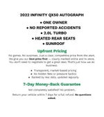 2022 INFINITI QX50 AUTOGRAPH