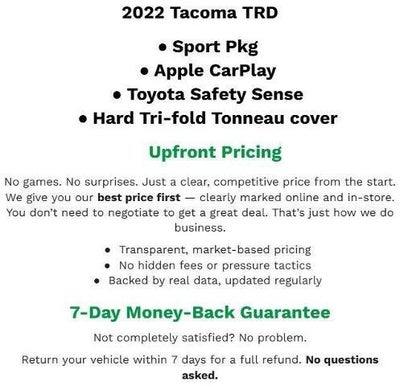 2022 Toyota Tacoma TRD Sport