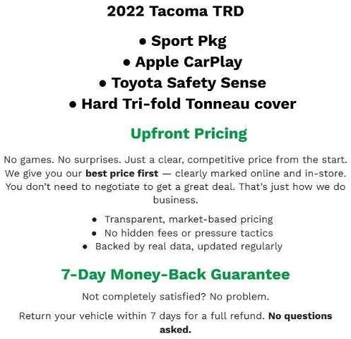 2022 Toyota Tacoma TRD Sport