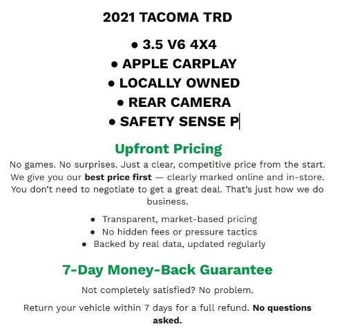 2021 Toyota Tacoma TRD Sport