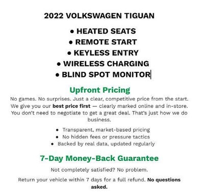 2022 Volkswagen Tiguan 2.0T SE