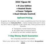 2022 Volkswagen Tiguan 2.0T SE R-Line Black