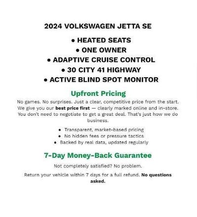 2024 Volkswagen Jetta SE