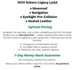 2024 Subaru Legacy Limited