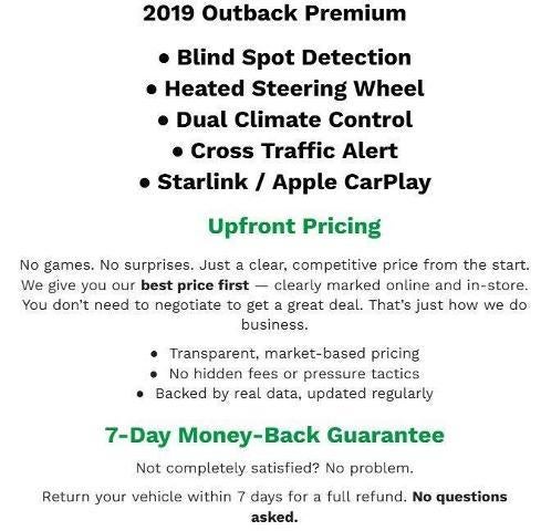 2019 Subaru Outback 2.5i Premium