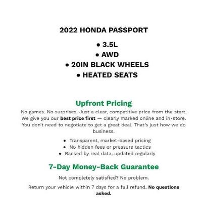 2022 Honda Passport EX-L