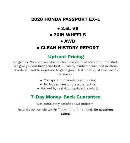 2020 Honda Passport EX-L