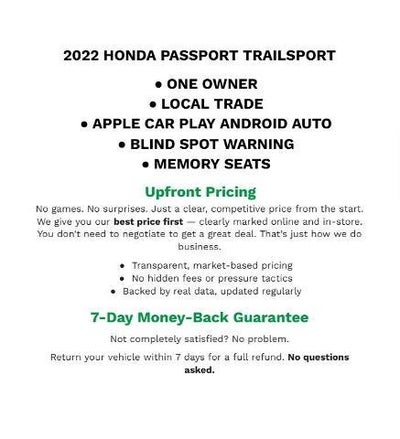 2022 Honda Passport TrailSport