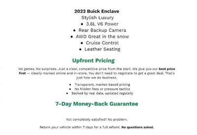 2023 Buick Enclave Essence