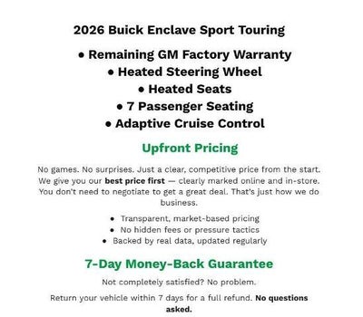 2026 Buick Enclave Sport Touring