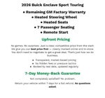 2026 Buick Enclave Sport Touring