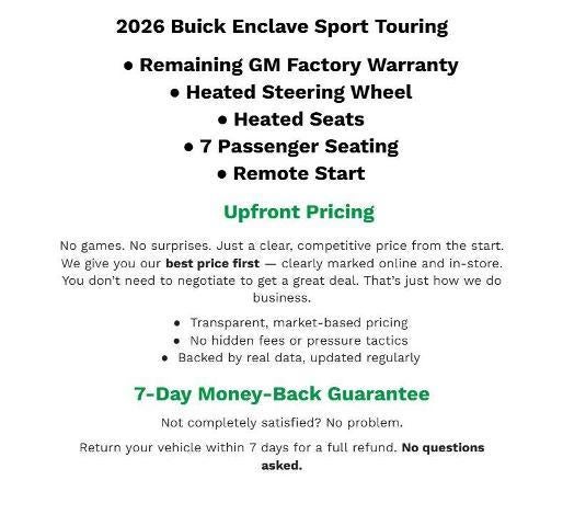 2026 Buick Enclave Sport Touring