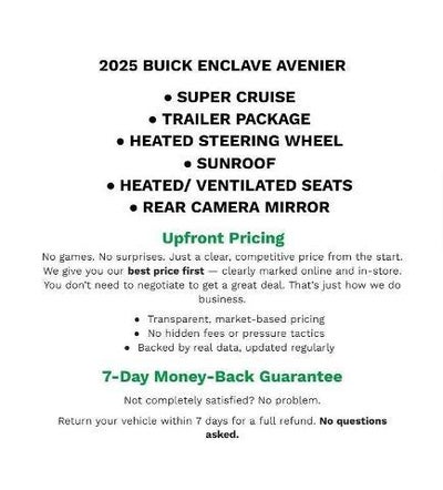 2025 Buick Enclave Avenir