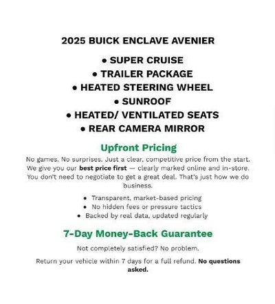 2025 Buick Enclave Avenir