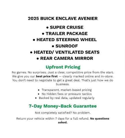 2025 Buick Enclave Avenir