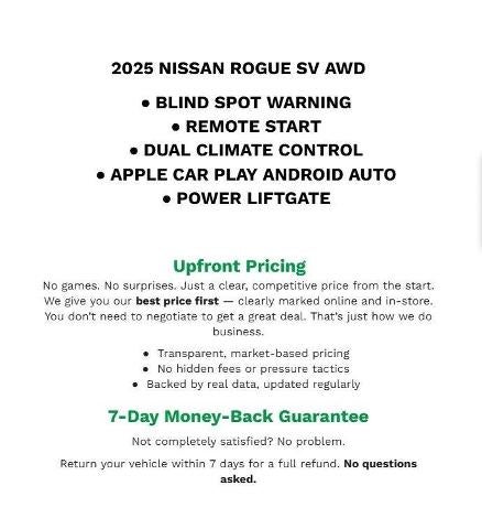 2025 Nissan Rogue SV