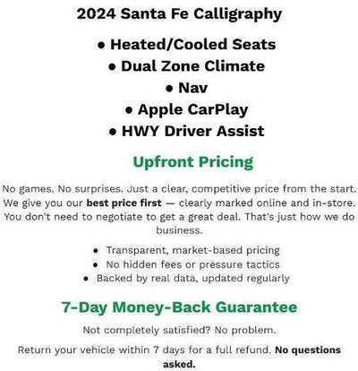 2024 Hyundai Santa Fe Calligraphy