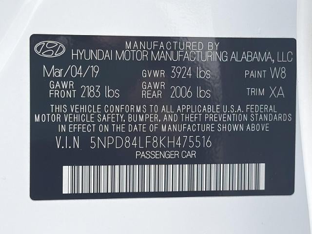 2019 Hyundai Elantra SEL