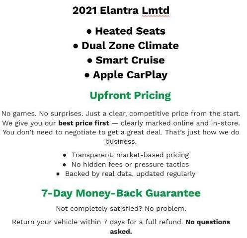 2021 Hyundai Elantra Limited