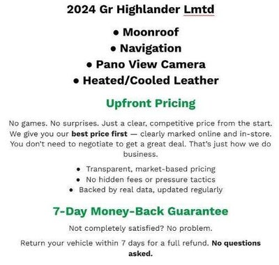 2024 Toyota Grand Highlander Platinum