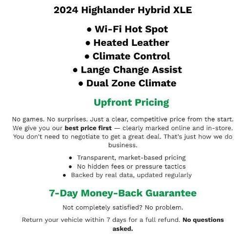 2024 Toyota Grand Highlander Hybrid XLE