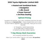 2020 Toyota Highlander Limited