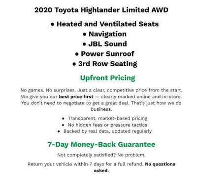 2020 Toyota Highlander Limited