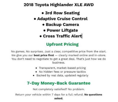 2018 Toyota Highlander XLE