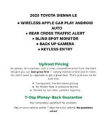 2025 Toyota Sienna LE