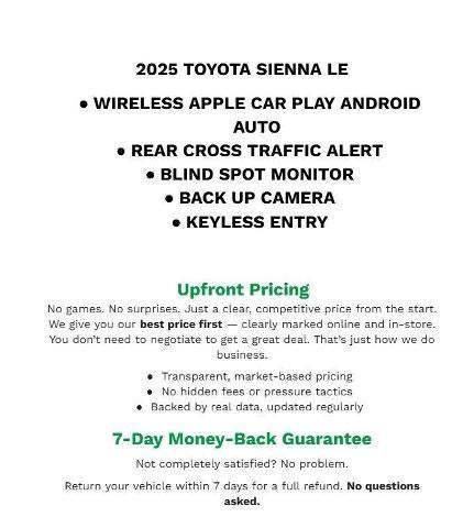 2025 Toyota Sienna LE