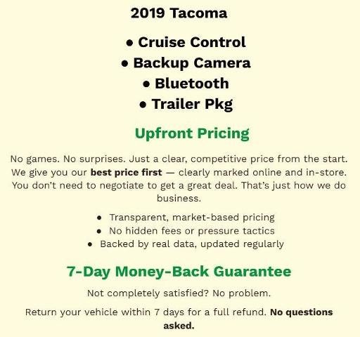 2019 Toyota Tacoma SR