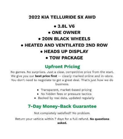 2022 Kia Telluride SX
