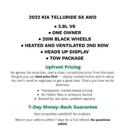 2022 Kia Telluride SX
