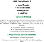 2018 Tesla Model 3 Long Range Battery