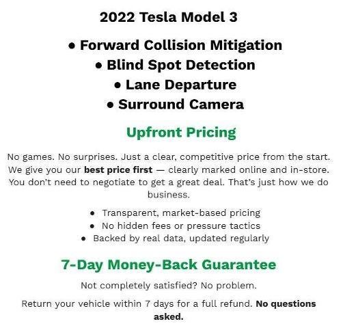 2022 Tesla Model 3 Long Range