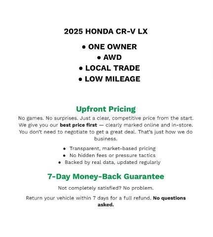 2025 Honda CR-V LX