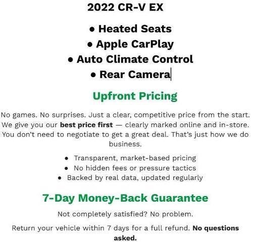 2022 Honda CR-V AWD EX