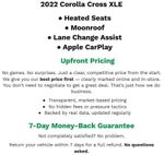 2022 Toyota Corolla Cross XLE