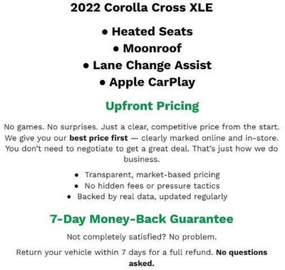 2022 Toyota Corolla Cross XLE