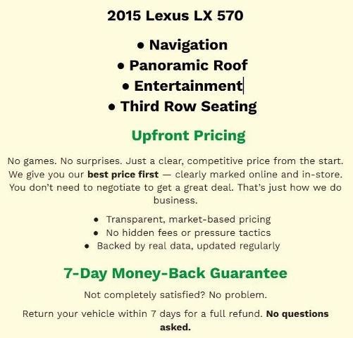 2015 Lexus LX 570 