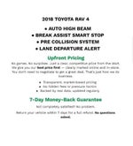2018 Toyota RAV4 LE