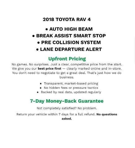 2018 Toyota RAV4 LE