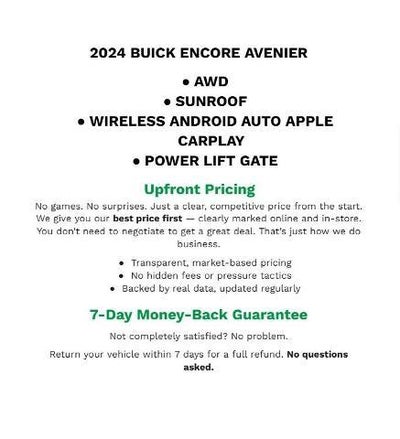 2024 Buick Encore GX Avenir