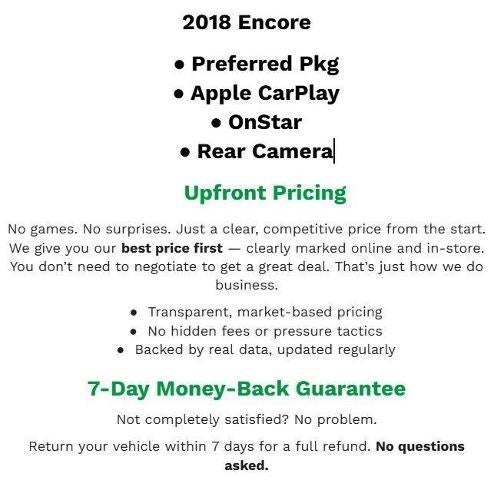 2018 Buick Encore Preferred